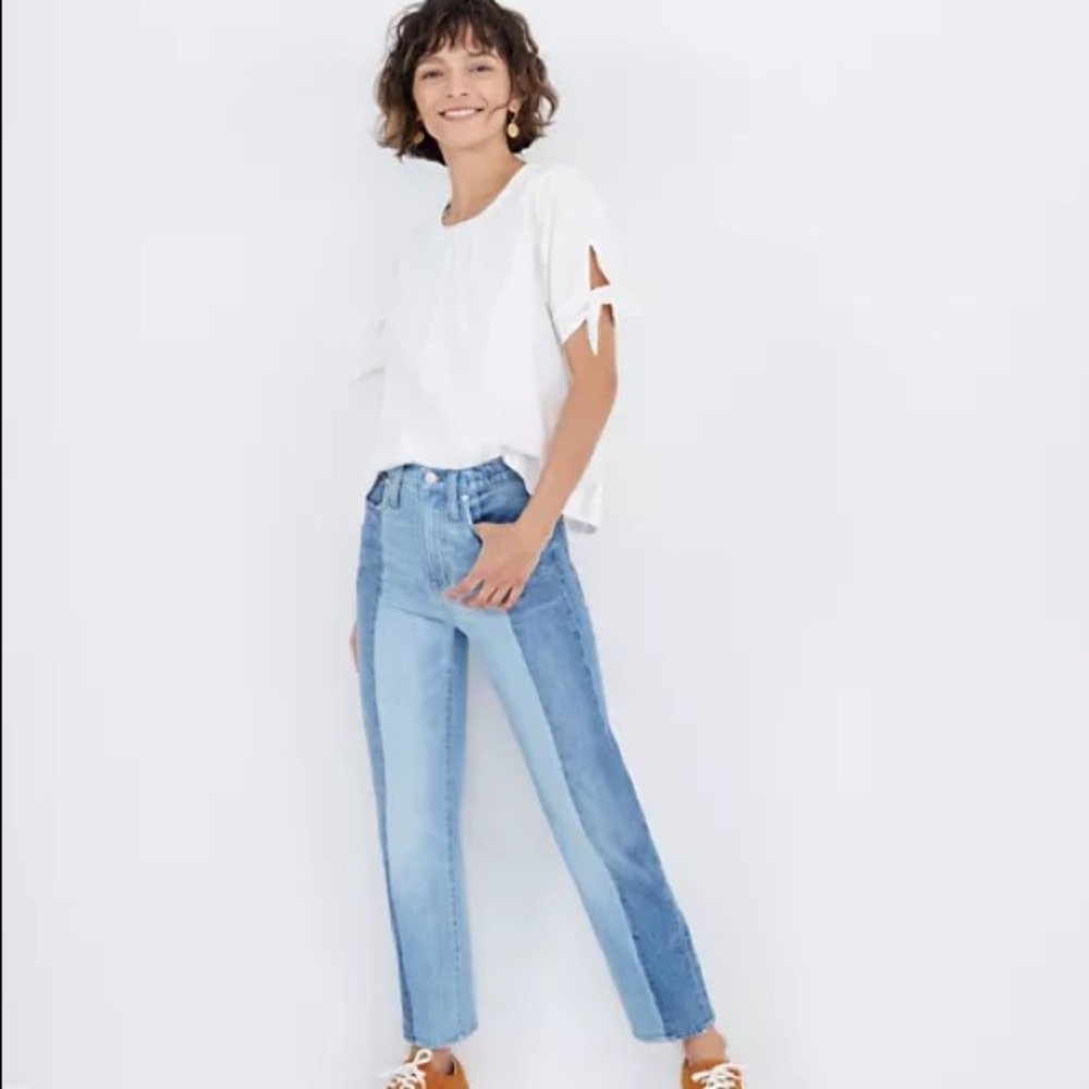 Madewell classic straight jean
